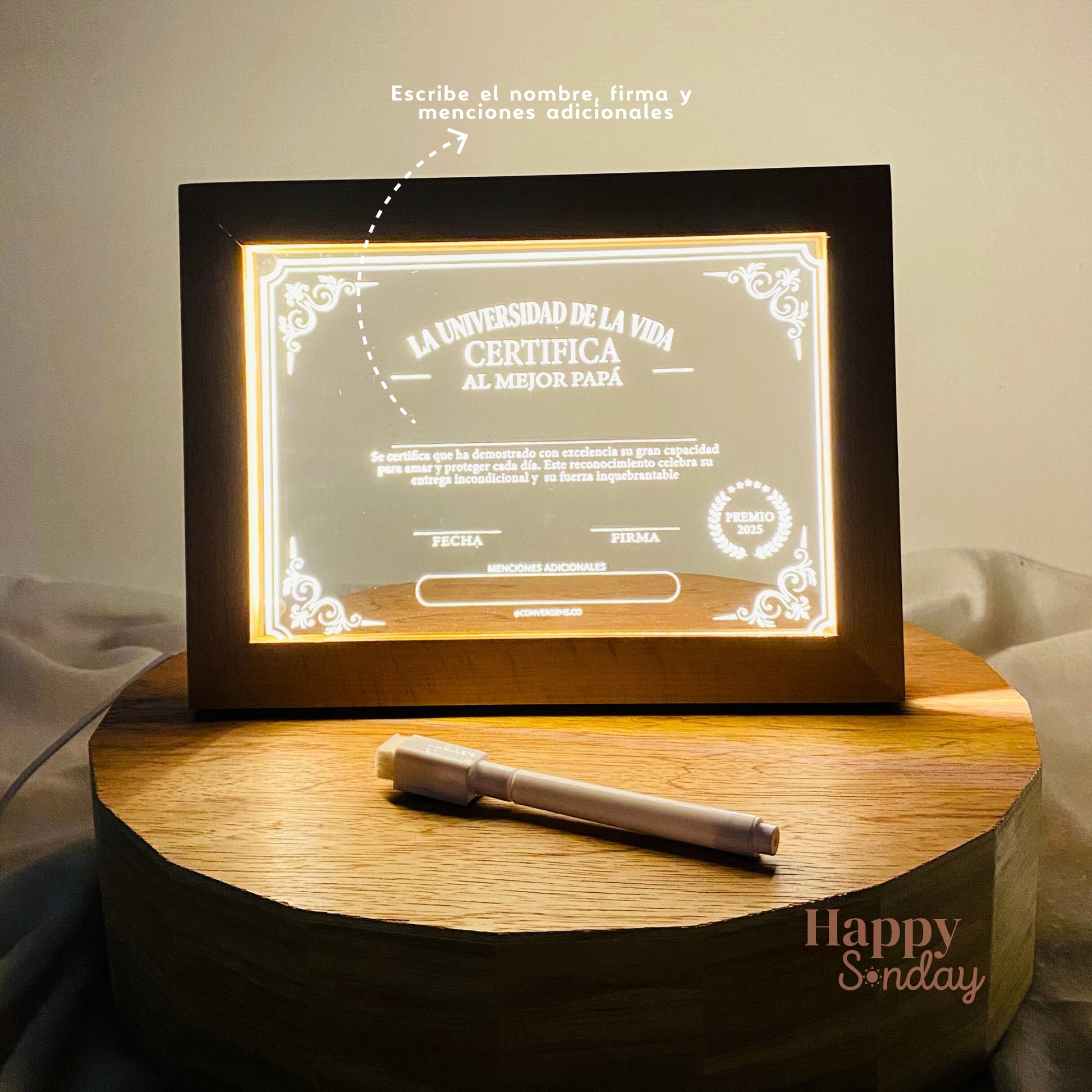 Diploma El mejor papá