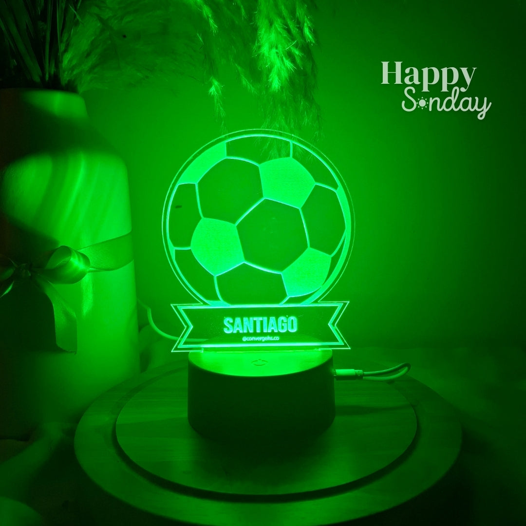 Lámpara Balón Fútbol