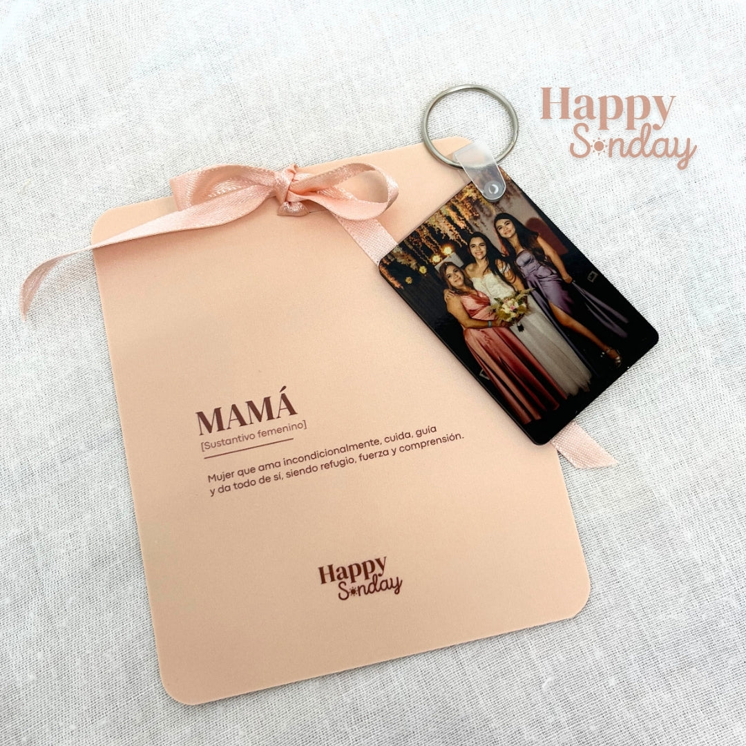 Llavero mamá personalizado