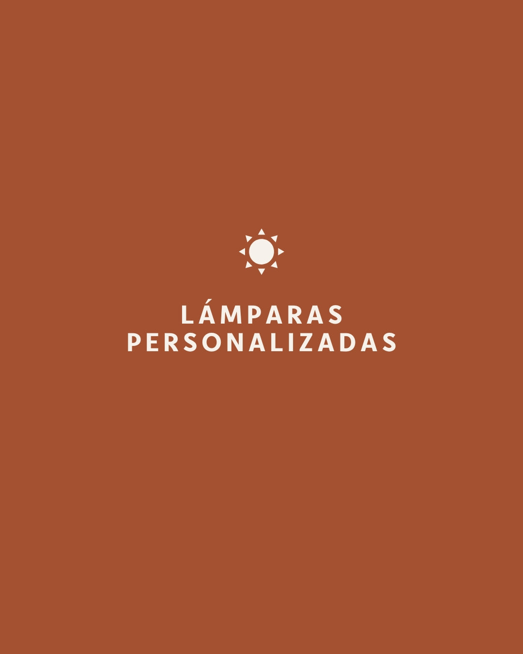 Lámparas Personalizadas
