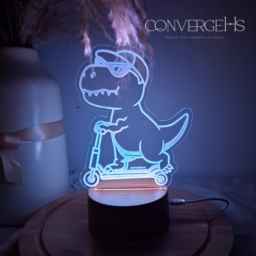 Lámpara Dinosaurio