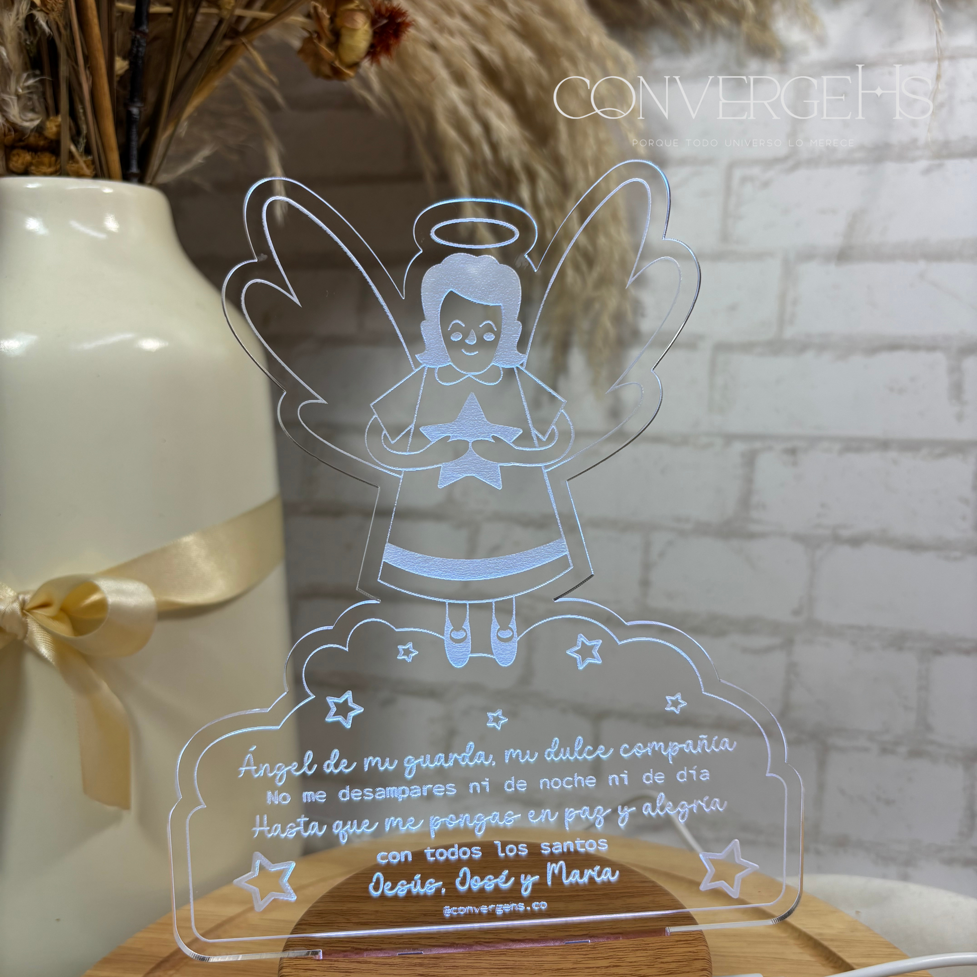Lámpara Angel de la Guarda