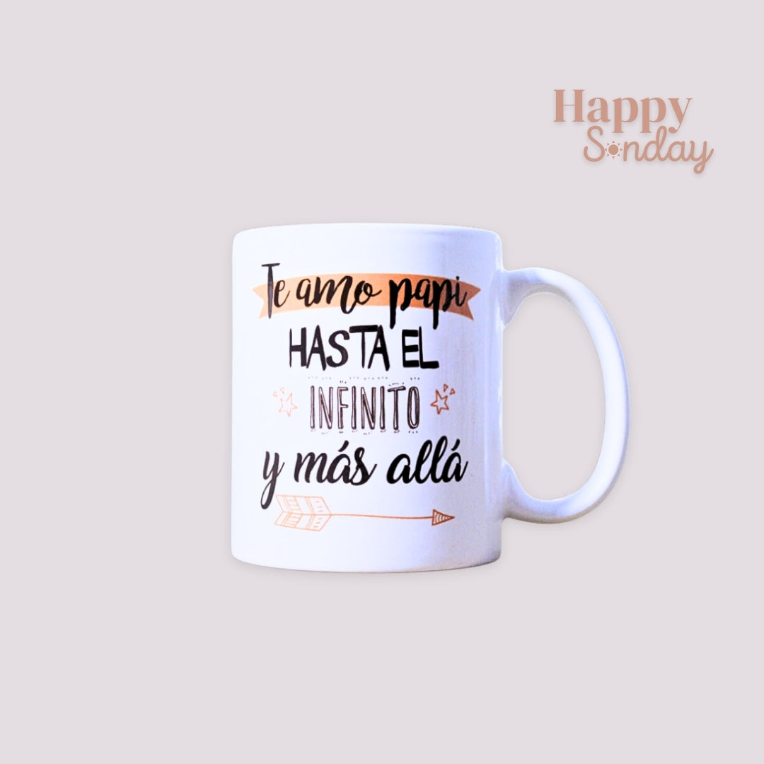 Mug Papá- Hasta el infinito