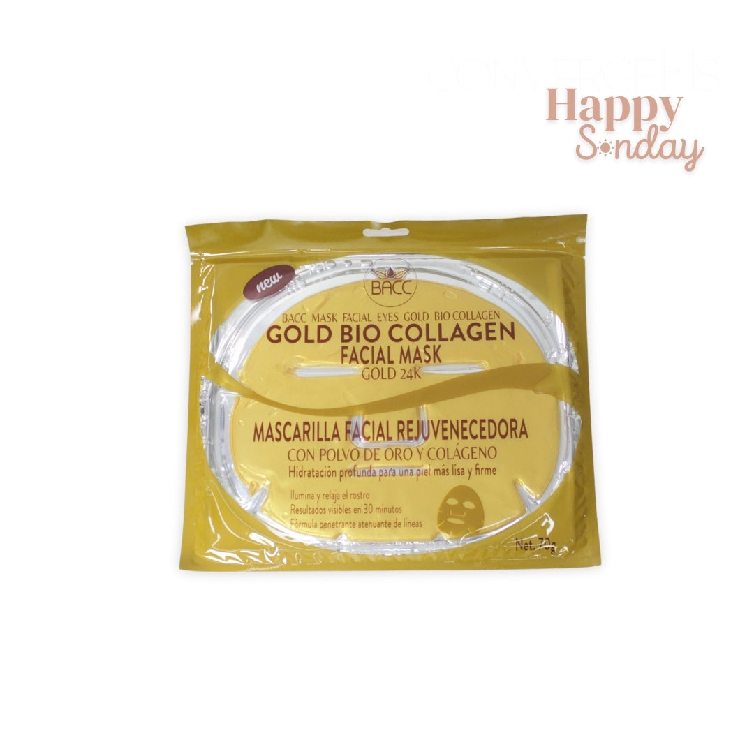 Mascarilla facial de colageno